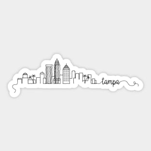 Tampa City Signature Sticker